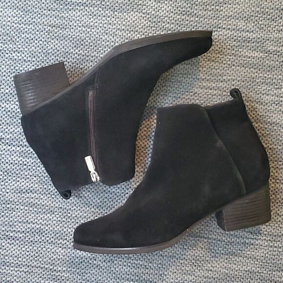 Blonde | Waterproof Suede Booties - Picture 1 of 9